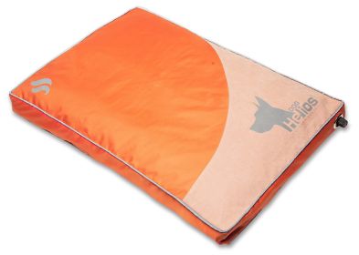Dog Helios Aero-Inflatable Outdoor Camping Travel Waterproof Pet Dog Bed Mat (Color: Orange)