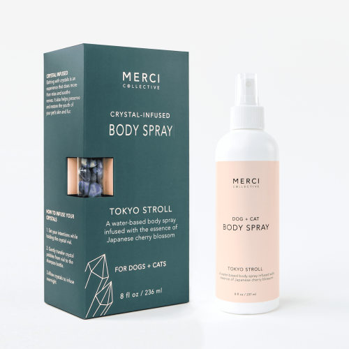 Crystal Infused Luxury Body Spray Tokyo Stroll Scent