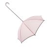 Pour-Protection Umbrella With Reflective Lining And Leash Holder